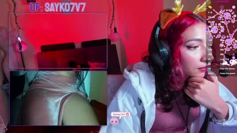 Snapshot of saiko7w7 chatting on December 9, 11:34 pm OF 15 off - online show from December 9, 11:34 pm