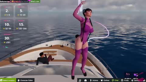 SAKURA COW online show from January 9, 7:18 pm