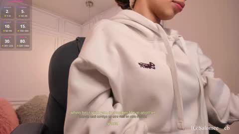 salome__evans online show from November 25, 2:30 pm