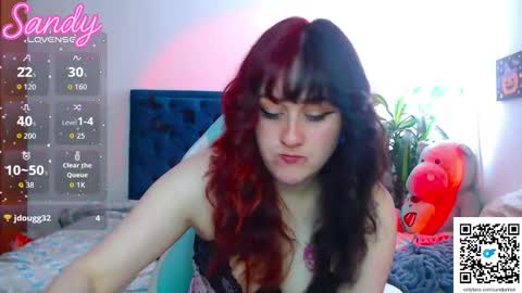Snapshot of sandprinss chatting on October 17, 1:14 pm Sandy Prinss online show from October 17, 1:14 pm