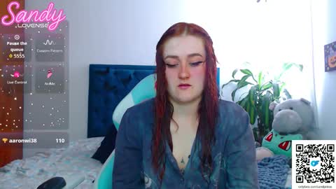 Snapshot of sandprinss chatting on October 13, 6:10 pm Sandy Prinss online show from October 13, 6:10 pm