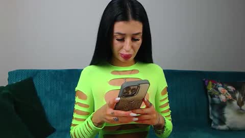 Im Sara I am happy to be here  online show from March 19, 6:23 pm