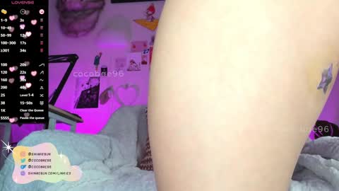 Snapshot of shinae_cocobae96 chatting on February 26, 4:08 am coco bae 96 shin ae online show from February 26, 4:08 am