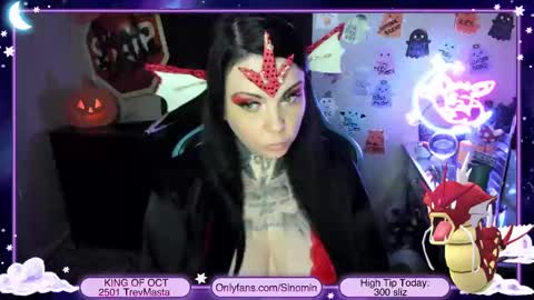 Snapshot of sinominx chatting on October 26, 3:24 am Sinomin online show from October 26, 3:24 am