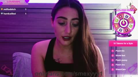 Snapshot of smexy_bun chatting on February 22, 2:50 am Smexy online show from February 22, 2:50 am
