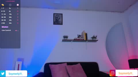 Snapshot of soymerly11_ chatting on December 31, 4:06 am Independent Model Merly online show from December 31, 4:06 am