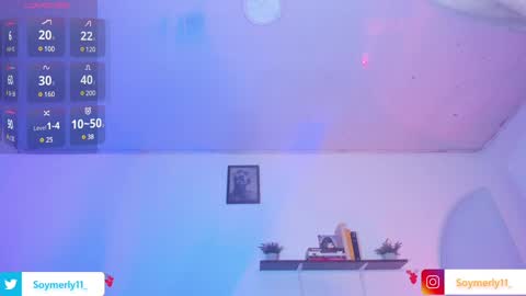 Snapshot of soymerly11_ chatting on February 6, 6:40 am Independent Model Merly online show from February 6, 6:40 am