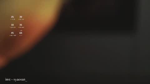 syaosan_ online show from March 6, 3:01 am