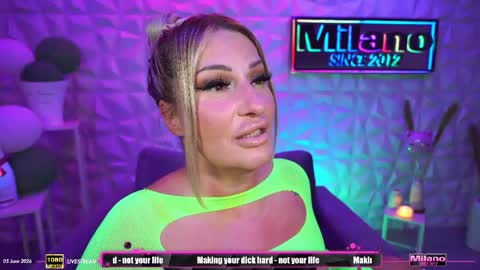 TamaraMilano online show from June 5, 8:31 am