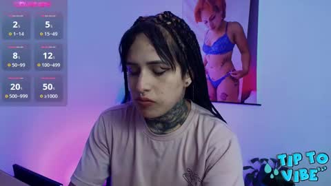 Snapshot of tinnadawson chatting on February 18, 1:54 am I AM BELLA ----------- follow my IG TINNS 69 online show from February 18, 1:54 am