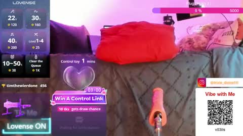 Trixie Divine online show from February 3, 6:40 am