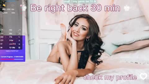 Vanessa online show from April 18, 7:07 pm