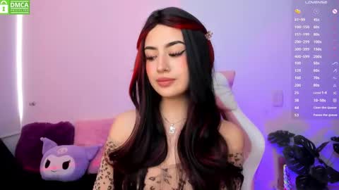 Snapshot of violet_catt chatting on September 18, 7:23 pm Violeta  online show from September 18, 7:23 pm