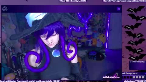 Snapshot of wildwylie chatting on October 16, 2:14 am Wylie Wanderlust online show from October 16, 2:14 am