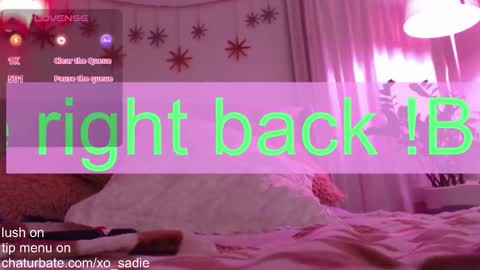 Xo Sadie online show from November 24, 7:43 am