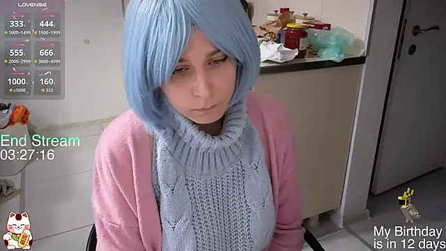 ShiroiFubuki online show from February 8, 6:06 am