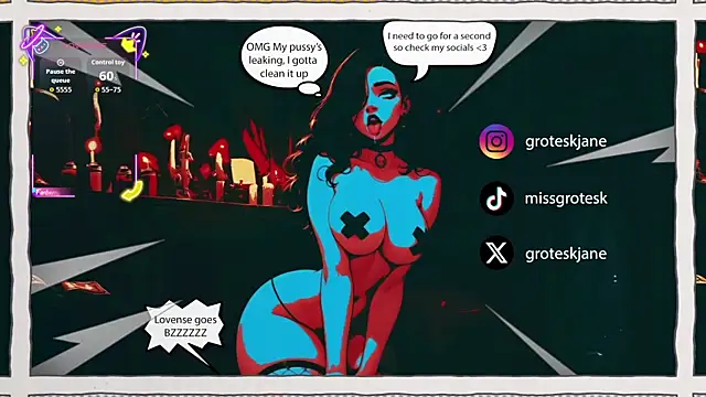 LadyGrotesk online show from March 21, 8:03 pm