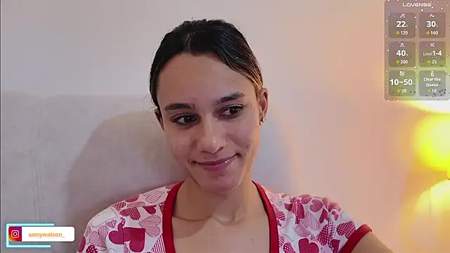 SamanthaWatson online show from March 19, 12:37 am