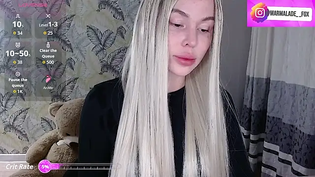 Marmalade Fox online show from November 5, 4:23 pm