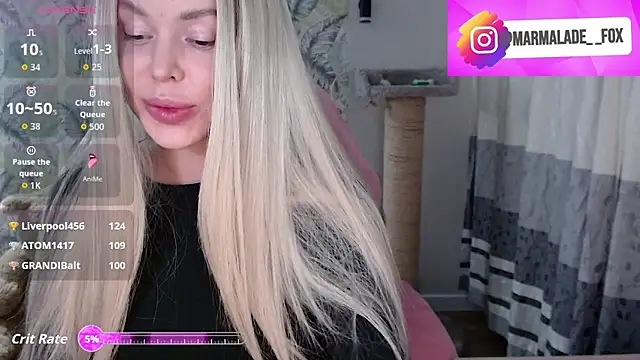 Marmalade Fox online show from March 6, 3:51 pm