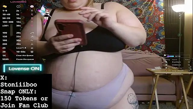 Stoniiiboo online show from October 8, 1:26 pm