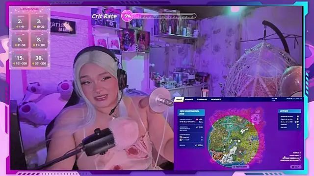 Snapshot of MegariaB chatting on September 13, 4:42 am MegariaB online show from September 13, 4:42 am