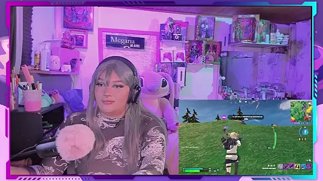 Snapshot of MegariaB chatting on September 21, 4:22 am MegariaB online show from September 21, 4:22 am