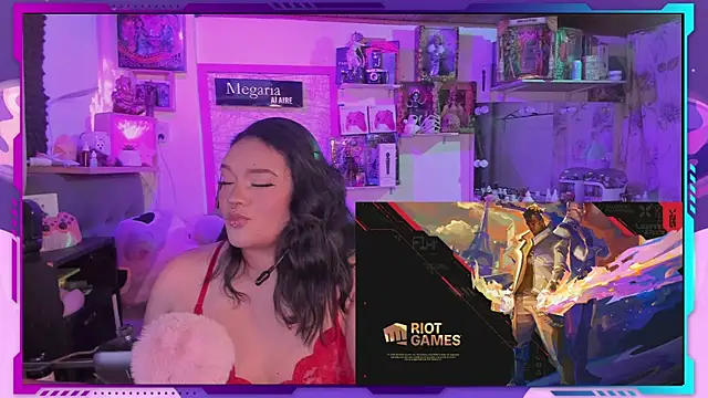 Snapshot of MegariaB chatting on September 11, 4:24 am MegariaB online show from September 11, 4:24 am