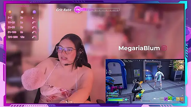 MegariaB online show from February 7, 5:00 am