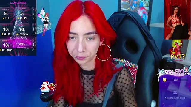 Erika Stevens online show from December 21, 12:15 am