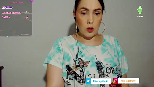 Miss Agatha online show from November 8, 1:43 am