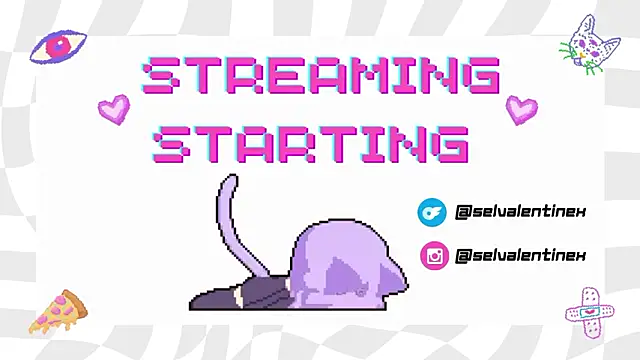 selvalentinex online show from February 1, 3:27 am