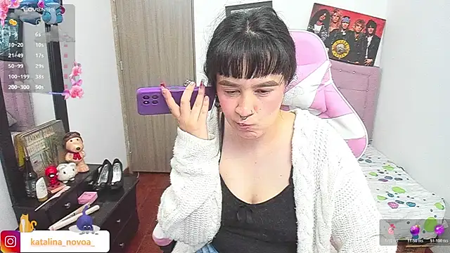 Katalina novoa online show from January 8, 4:16 am