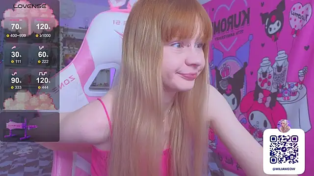 Snapshot of Milia_Parker chatting on September 11, 7:58 pm Milia Parker online show from September 11, 7:58 pm