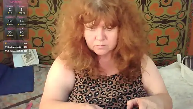 Snapshot of RoseRed69 chatting on October 11, 5:23 am RoseRed69 online show from October 11, 5:23 am