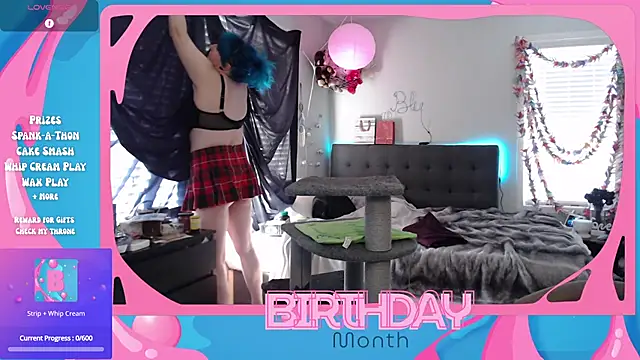 CirqueNoirBlu online show from July 29, 12:32 am