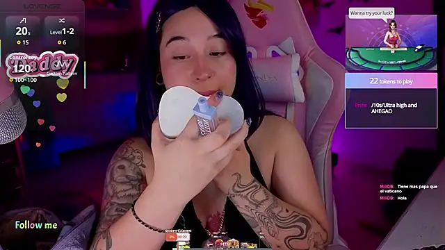 Celeste Bauman online show from April 11, 12:17 am