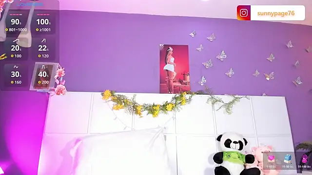 SunnyPage online show from November 12, 1:42 pm