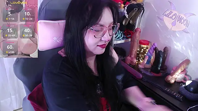 Snapshot of LiloMoon69 chatting on September 29, 12:54 pm LiloMoon69 online show from September 29, 12:54 pm