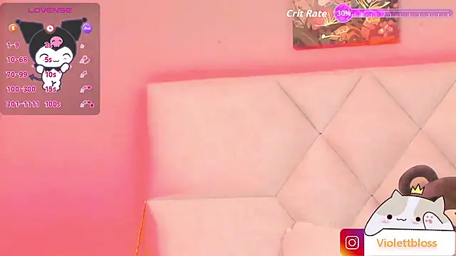 Violettbloss online show from October 2, 3:44 am