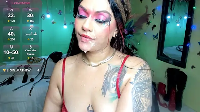 angelina james  online show from April 22, 3:42 pm