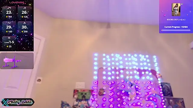 BabyZelda online show from November 7, 7:14 am