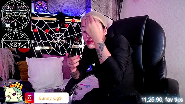 Bunny O online show from November 6, 8:37 pm