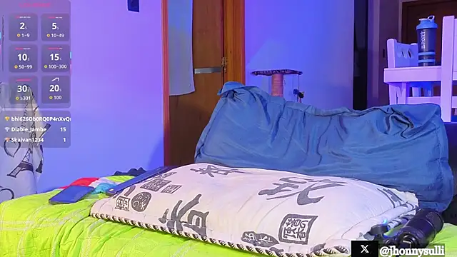 jhonny sulivan online show from October 23, 12:05 am