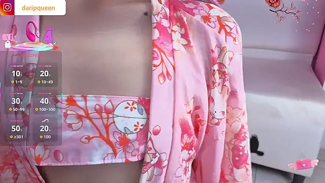 DaripQueen online show from October 27, 2:45 pm