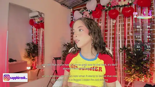 Sapphire Venuss online show from February 13, 1:40 am