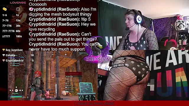 Rae-Suon online show from April 17, 9:50 pm