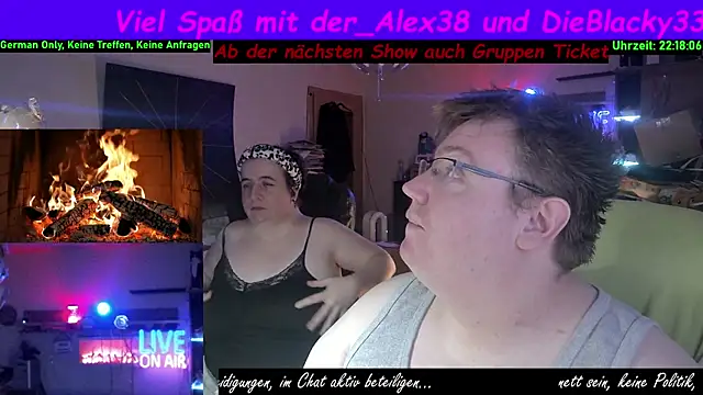 der alex38 online show from February 10, 9:18 pm