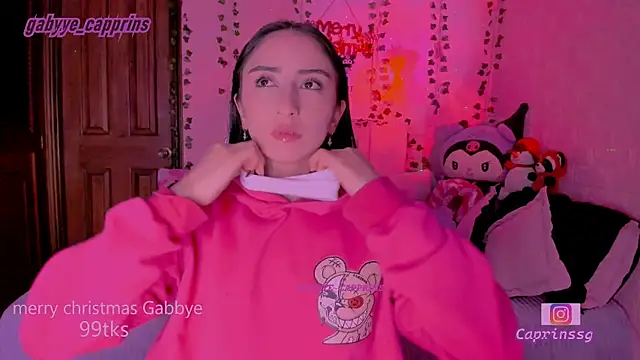 gabyye capprins online show from January 7, 1:20 am