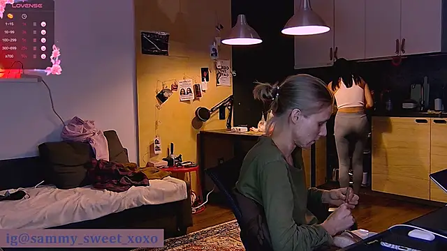 Snapshot of KatiKate chatting on October 2, 6:46 pm KatiKate online show from October 2, 6:46 pm